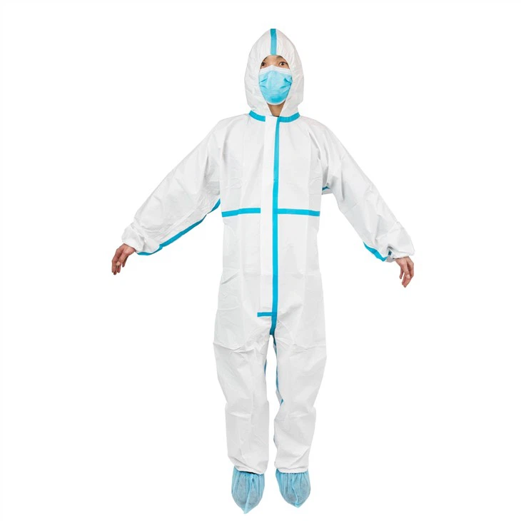 Disposable medical protective coverall 2