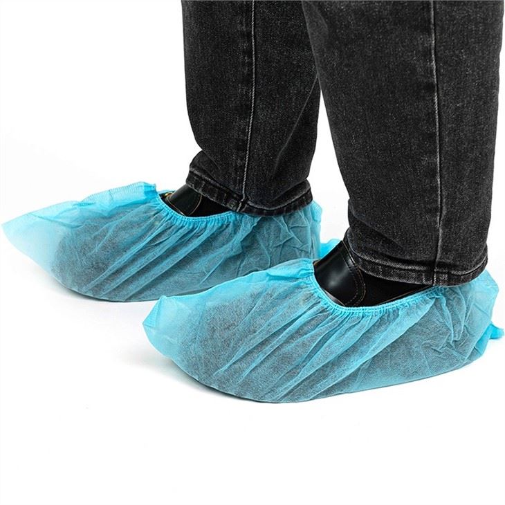 blue shoe covers polypropylene 3