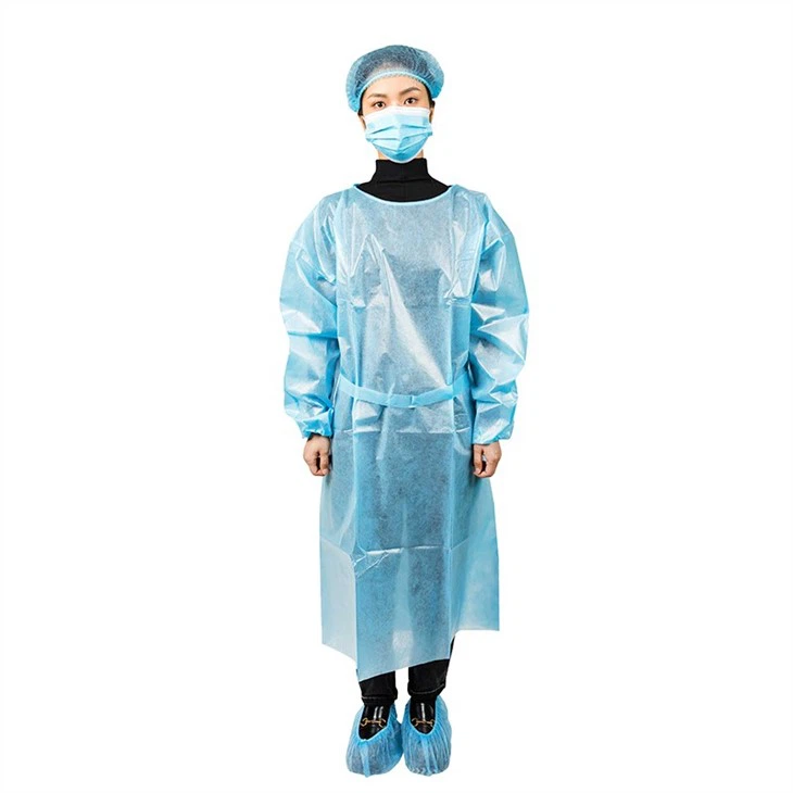 Waterproof isolation gown